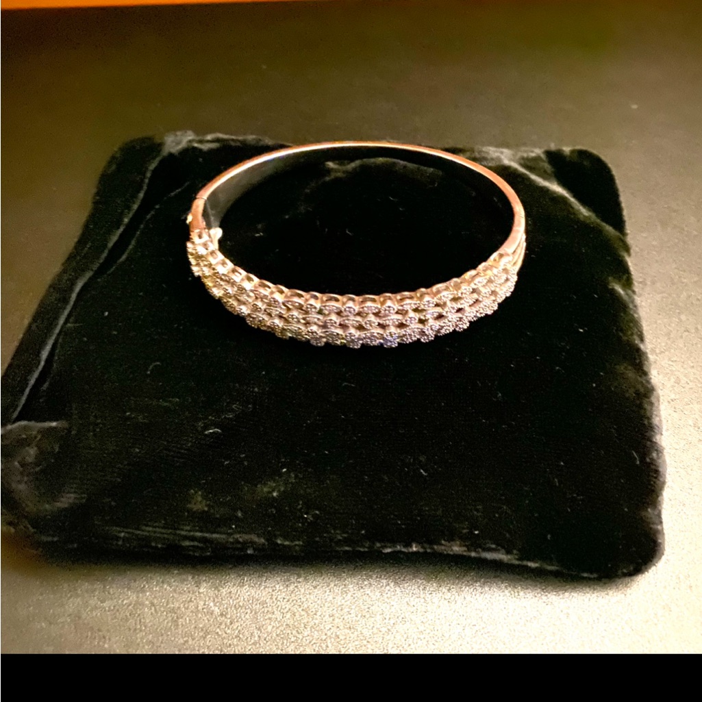 Diamond Hinge Bangle